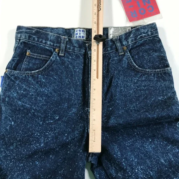 New Vintage Corniche Jeans Mens 31 Medium Blue Mineral Wash Straight Leg - Picture 7 of 11